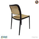 Ver mais imagens de Kit 4 Cadeiras Bali Preto Rattan - Fratini
