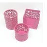 Porta Lápis, Porta Caneta, Porta Clips, Porta Papel, Aramado, Winpaper - Rosa - 2
