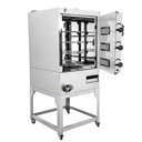 Ver imagem 2 de Assador de Frango e Carnes Giratório a Gás Bailon Grill 360 70kg Bivolt Bailon-220033