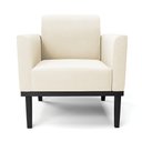 Ver imagem 6 de Kit 2 Poltronas Decorativas Isabella Pés Fixo em Madeira Preto Veludo Bege G19 - Gran Belo