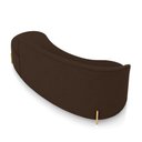 Ver imagem 6 de Sofá 4 Lugares Orgânico 220cm Pé Dourado Morgan Suede Marrom D03 - D'Rossi