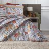 Capa Edredom Queen Algodão 150 Fios Duvet Essencialle:Tropical Glam - 3