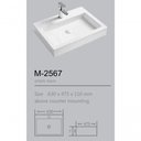Ver imagem 4 de Cuba Sobrepor de Cerâmica para Banheiro/lavabo 63x47x11 Cm