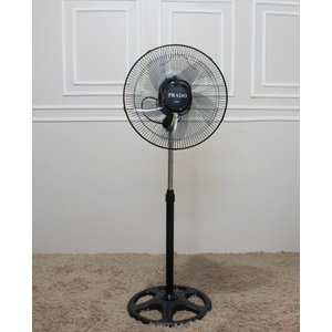 Ventilador Pedestal 40 Cm Gira 360 Graus Prado Hélice com 5 Pás