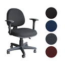 Ver imagem 1 de Cadeira Executiva Giratória Escritório Ergonômica com Braço