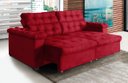 Ver imagem 1 de Sofá New Austrália 200cm Retratil Reclinavel Suede Vermelho – Ws.