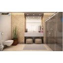 Ver imagem 3 de Box Light para Banheiro 1,90x1,20m 8mm Preto Woodglass Light Preto