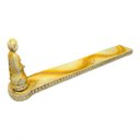 Ver imagem 2 de Incensário Régua Buda em Resina 23 Cm - Escolha Cor e Modelo:buda Menino Bege 26 Cm