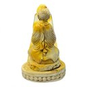 Ver imagem 3 de Incensário Régua Buda em Resina 23 Cm - Escolha Cor e Modelo:buda Menino Bege 26 Cm