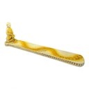 Ver imagem 1 de Incensário Régua Buda em Resina 23 Cm - Escolha Cor e Modelo:buda Menino Bege 26 Cm