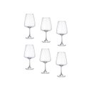 Ver imagem 1 de Taça para Vinho de Cristal Corvus 750ml 6 Peças Bohemia