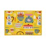Tapete Cozinha Antiderrapante Clean 22 Amarelo 0,40x0,60m - 1