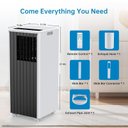 Ver imagem 6 de Takywep Ar Condicionado Portátil 8000 Btu Preto 32 M² 3 em 1