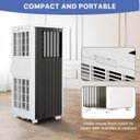 Ver imagem 2 de Takywep Ar Condicionado Portátil 8000 Btu Preto 32 M² 3 em 1