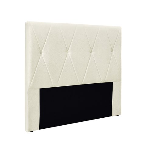 Cabeceira Cama Box King 195 Cm Aquilla Linho Natural S04 - D'Rossi
