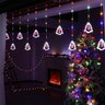 Pisca Pisca Natal 3 Metros Cascata Led Natalino Controle 8 Modos 10 Arvores Iluminaçao Fio de Fada D - 10