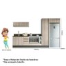 Cozinha Modulada Kali Premium 7 Peças Branco/Arezzo Rústico - Nicioli - 4