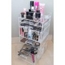 Ver imagem 7 de Carrinho Acrílico Organizador de Maquiagem 5 Gavetas e Bandeja Superior N9 Centauri Acrílicos CAR-N9