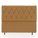 Ver imagem 1 de Cabeceira Estofada para Cama de Casal 140 Athena Suede