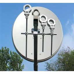 Kit Carona Para 4 Satelites Banda Ku 30w+43w / 61w+70w+43w - 2