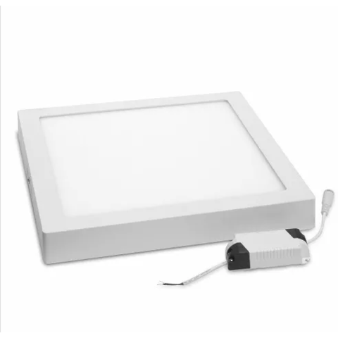 Plafon Placa LED Sobrepor 22,5 x 22,5 20W Bivolt