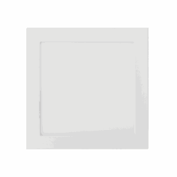 Plafon Placa LED Embutir 22,5 x 22,5 20W Bivolt - Branco Morno - 1