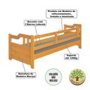 Ver imagem 3 de Sofá Cama Zurique Mona de Madeira Maciça