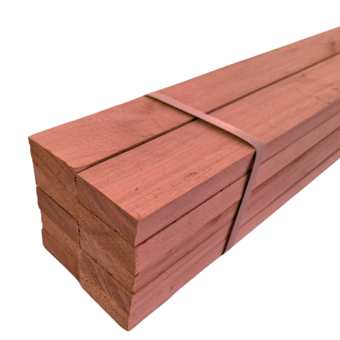 6 Ripas Sarrafos Eucalipto 2x5x50cm Aplainado Artesanato