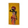 Toalha de Praia / Banho Mulher Africana Único - 2