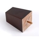 Ver imagem 5 de Pé Madeira Imbuia Sofá Linha Alta 10cm Altura Kit 4 Pezinhos