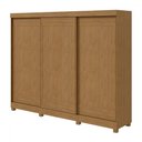 Ver imagem 3 de Guarda-roupa Casal Nice 3 Portas 4 Gavetas Flex Amêndoa Clean/off White 73368.169 - Móveis Lopas