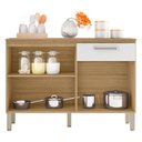 Ver imagem 2 de Balcão de Cozinha Versalhes Freijó Supremo - Kits Paraná