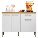 Ver imagem 1 de Balcão de Cozinha Versalhes Freijó Supremo - Kits Paraná