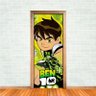 Adesivo para Porta Ben 10 Relógio - M 80x210 cm - 1