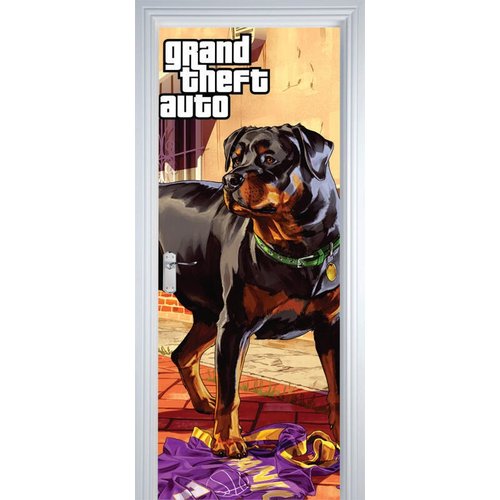 GTA5 Poster Grand Theft Auto Mapa Pintura Canvas, Video Game