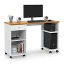 Ver imagem 2 de Mesa Computador 1 Gaveta Mari Branco Cinamomo