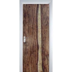 Adesivo de Porta Texturas Madeira  - G 90x210 cm