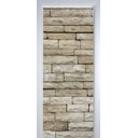 Ver imagem 1 de Adesivo de Porta Textura Pedra Clara - P 70x210 cm