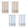 Cortina Pvc Blackout Estampada 2,20m X 1,30m Proteção Estilo Privacidade Cozinha - 2