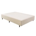 Ver imagem 1 de Cama Box Base Casal Triumph Bordado White (138x188x39) - Herval