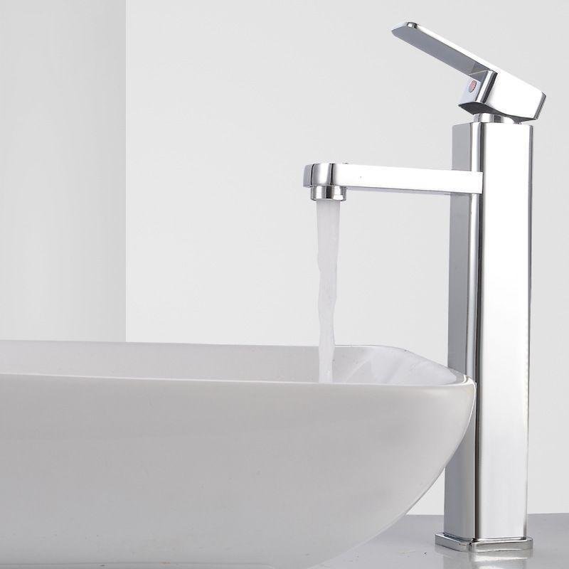 Torneira Alta para Banheiro ou Pia Inox Luxo 1/4 de Volta - 2