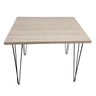 Mesa de Estudos para Lugares Pequeno Robusta Home Office Industrial Elmo Dubai - 90x65 - 1