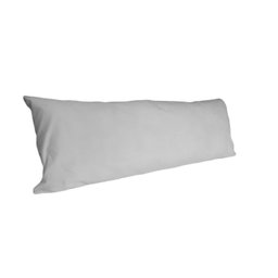 Fronha Para Travesseiro Xuxão De Corpo 200x48cm C/ziper - Branco - 2