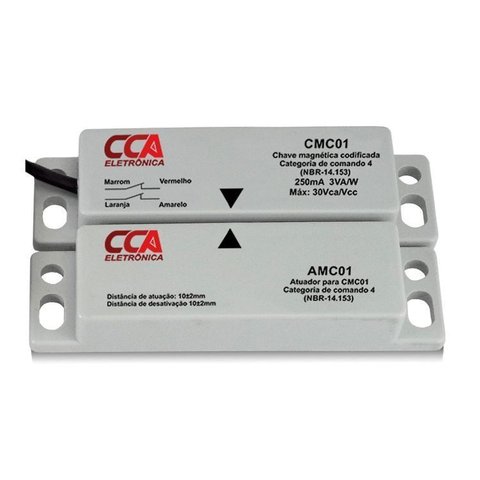 Chave Seguranca Codificada 2nf Cmc01 Cat 4 Sibratec