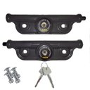 Ver imagem 1 de Trava Fechadura Lateral para Porta de Aço Com Chaves Tetra - Par