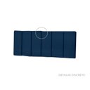 Ver imagem 2 de Cabeceira de Cama Solteiro Dubai 90cm - Azul