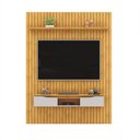 Ver imagem 1 de Painel Suspenso Ripado Seko Tv 65" Portas Basculantes Borda Chanfrada Cedro/bali G18 - Gran Belo