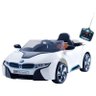 Mini Carro Elétrico BMW I8 Controle Remoto 6V Branco - Belfix - 3