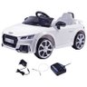 Mini Veículo Elétrico Audi Tt Rs (Branco) R/C 12V Ii - Belfix - 1