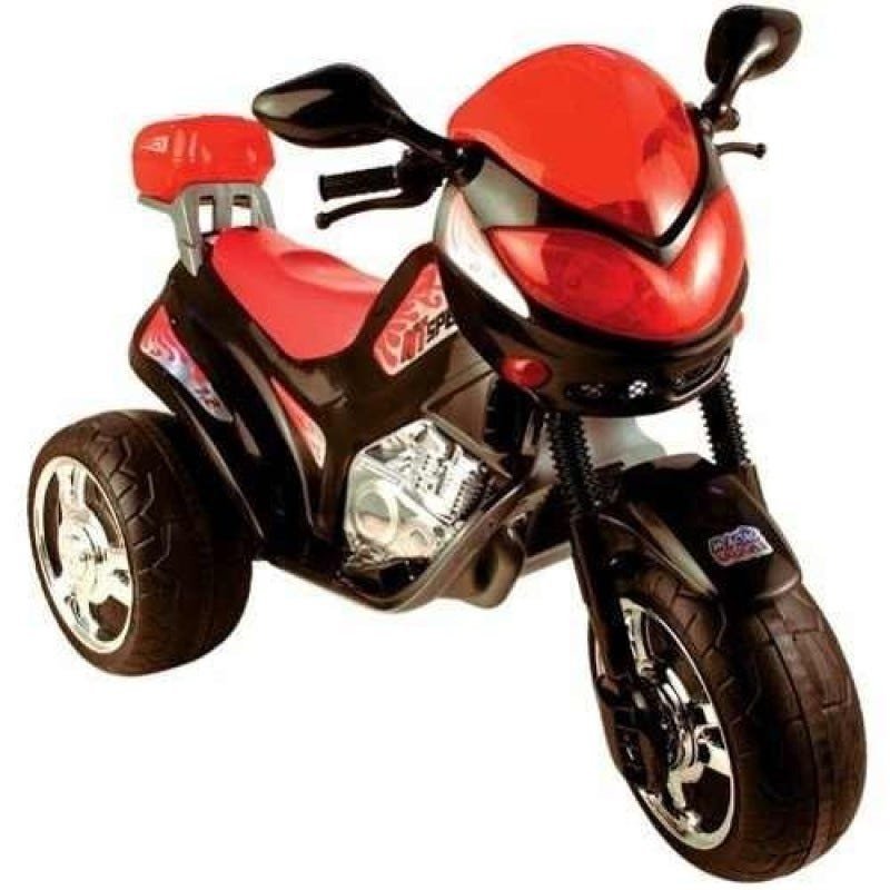 Moto Elétrica Infantil Cross - Vermelho+Preto